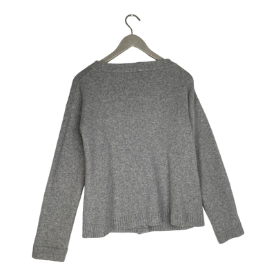 Papu merino wool cardigan, grey | women XS/S