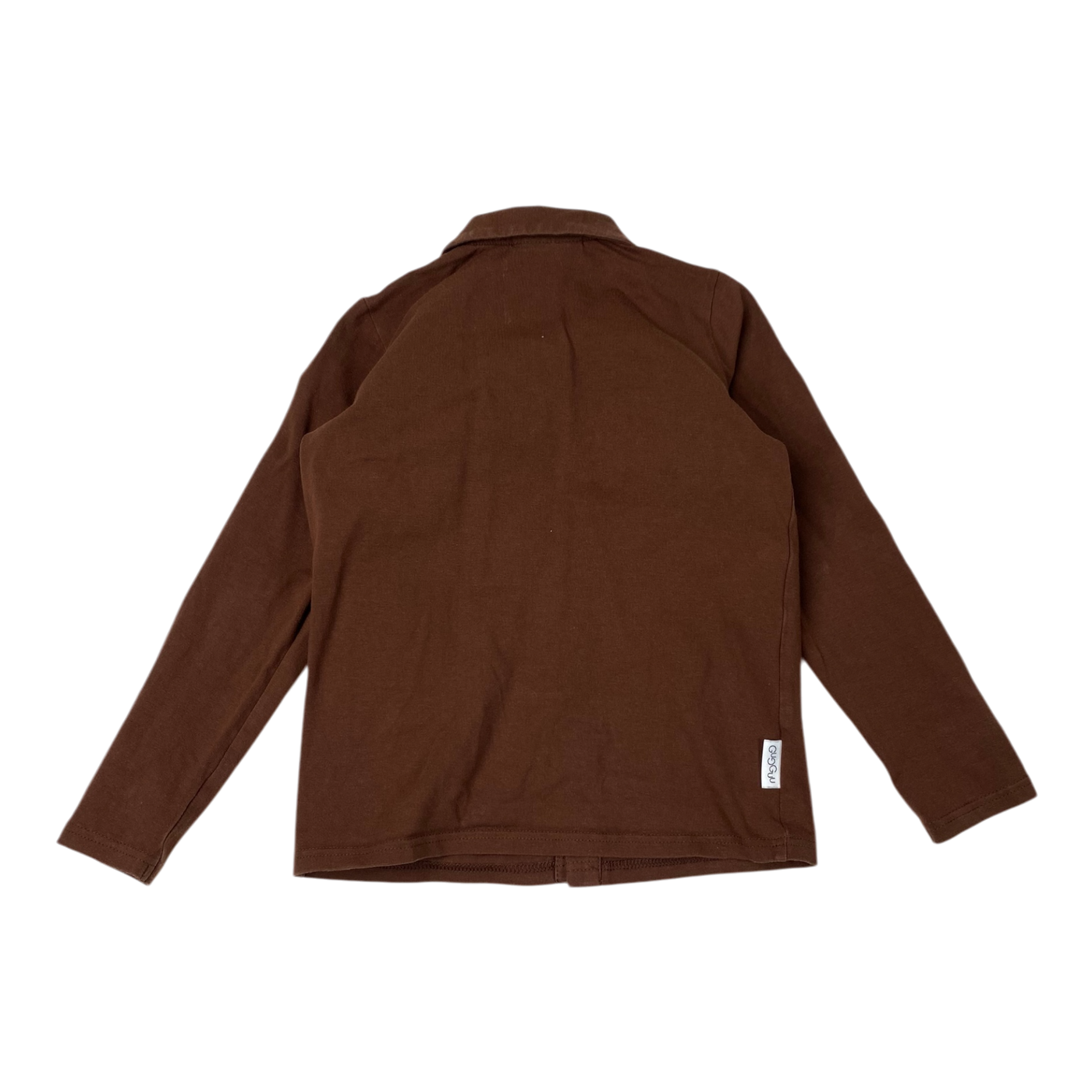 Gugguu pocket shirt, brown | 104cm