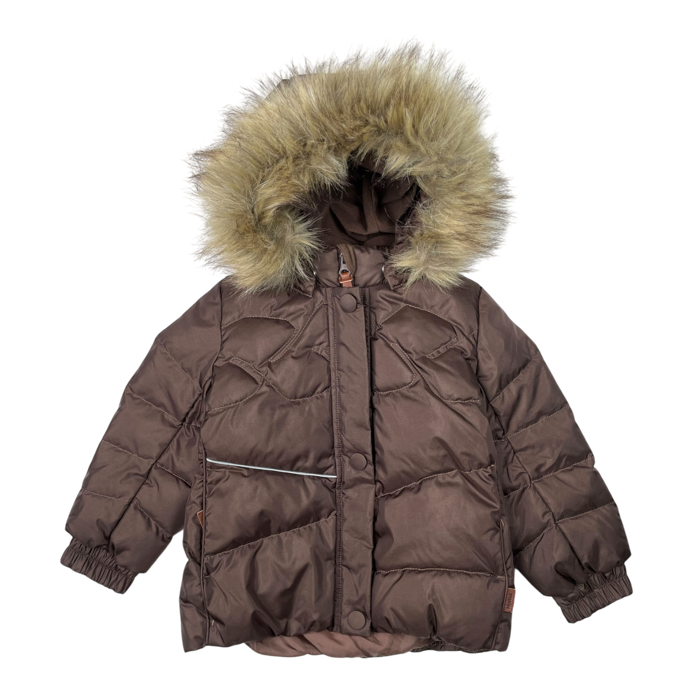 Reima kiirus down jacket, brown | 92cm