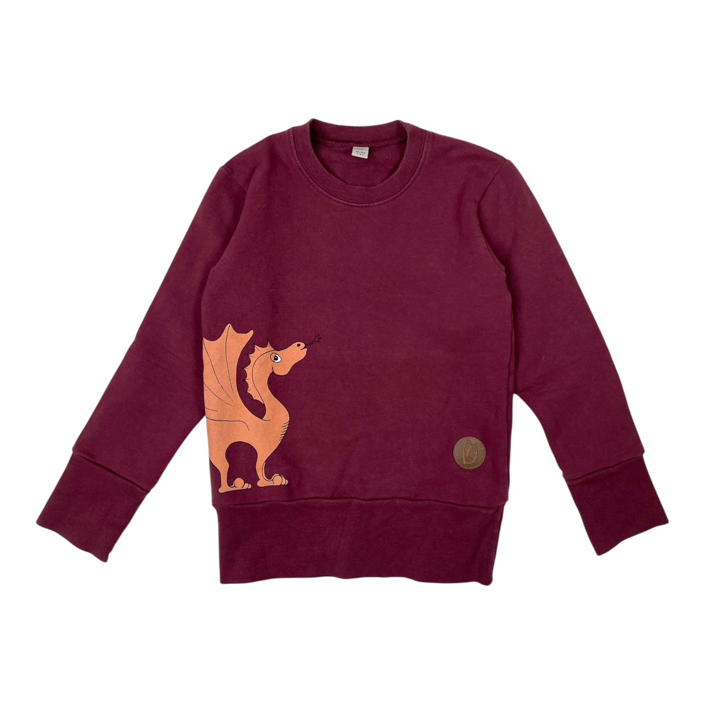 Blaa sweatshirt, dragon | 98/104cm