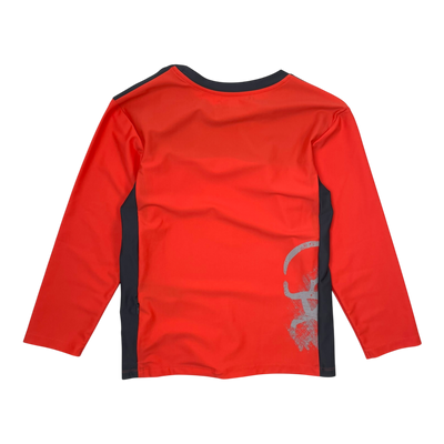 Isbjörn wolfe all mountain MTB shirt, red/grey | 122/128cm