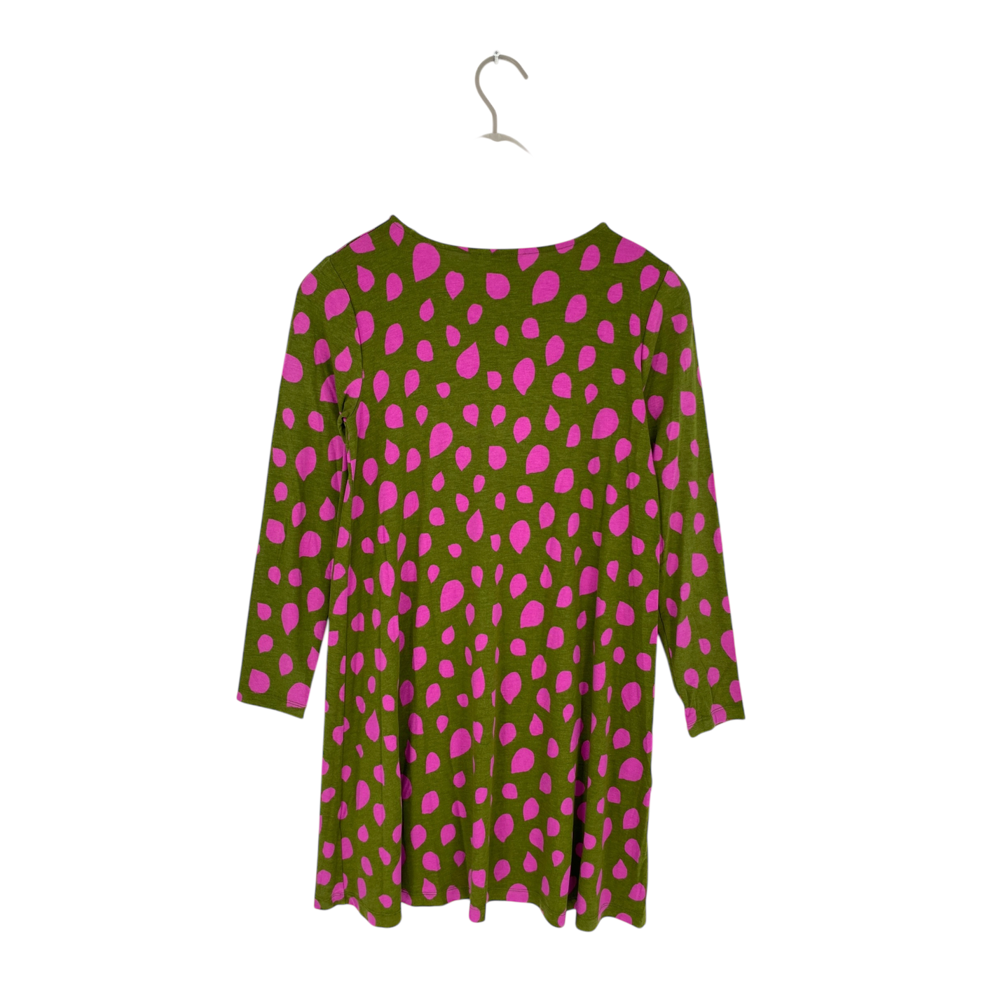 Marimekko Imidi Tunika Kleid, Grün/Fuchsia | Frau XS