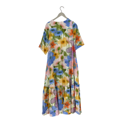Mainio woven dress, flowers | woman XS