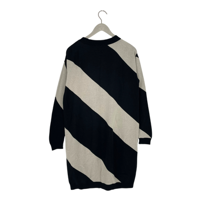 Papu knitted dress, stripes | woman S