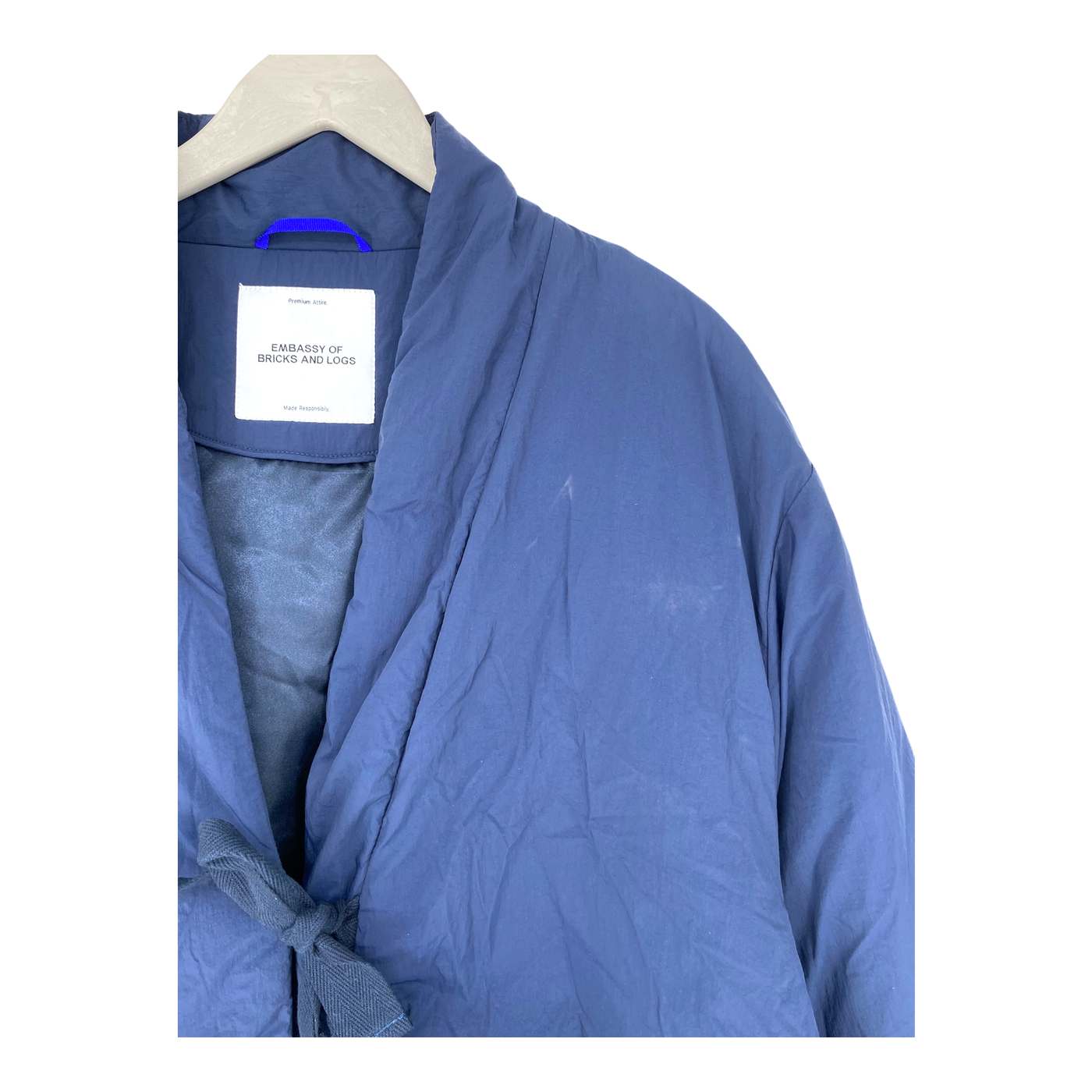 Embassy of Bricks and Logs oshawa jacket, dark blue | woman S