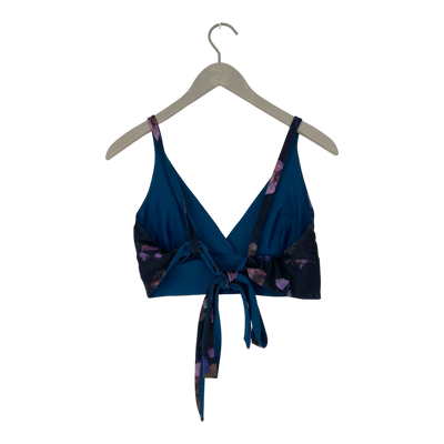 Morico shine bikini top, dark matters | woman XXL