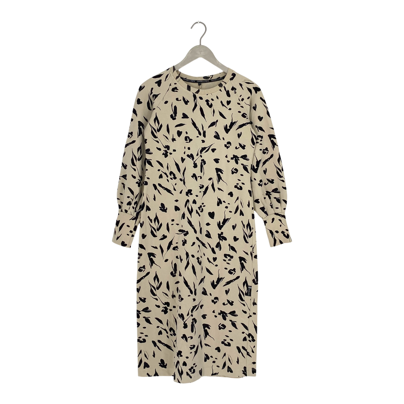 Ommellinen halaus sweat dress, animal | woman XS