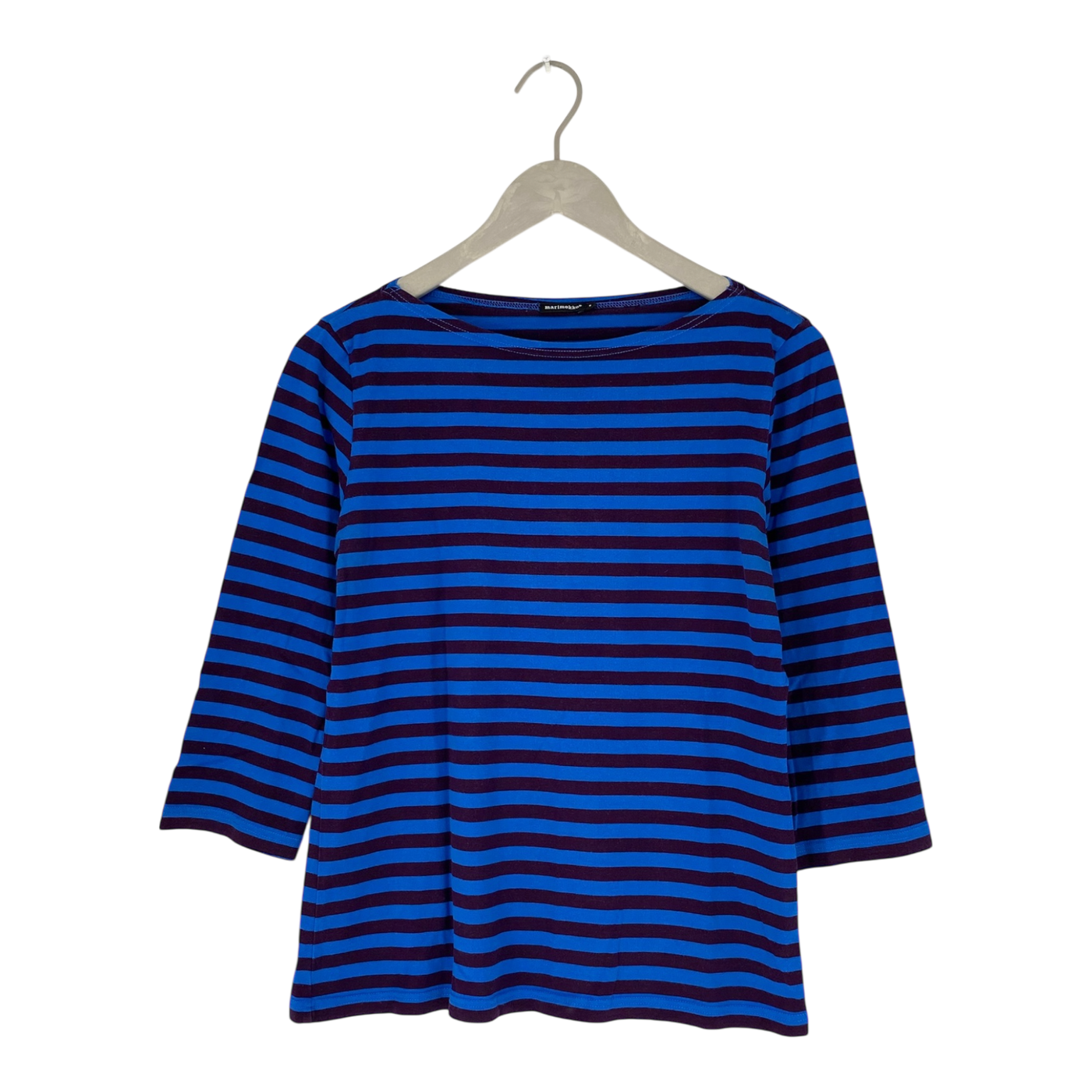 Marimekko stripe shirt, blue | woman M