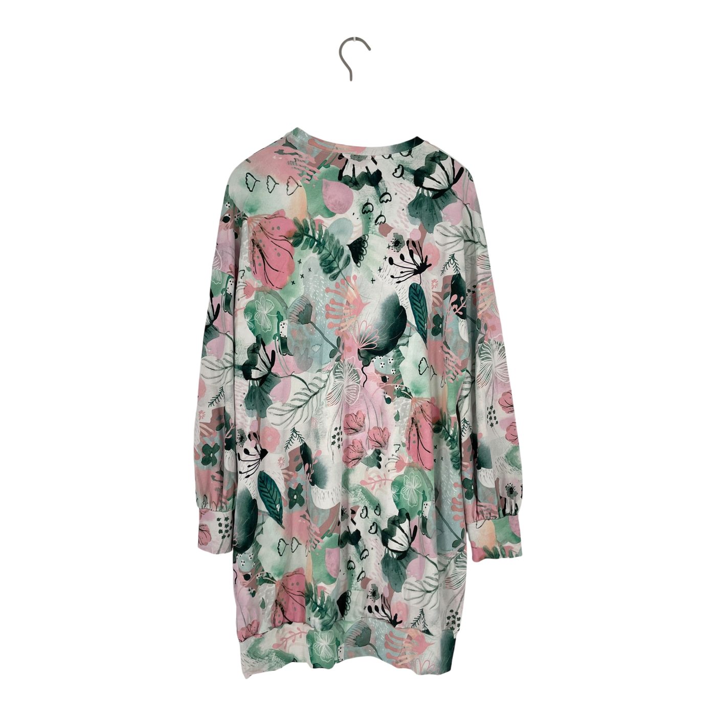 Versonpuoti sweat dress, flowers | woman XXL