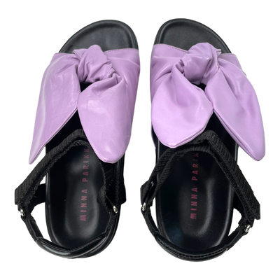 Minna Parikka Lulu Sandalen, lila/schwarz | 39