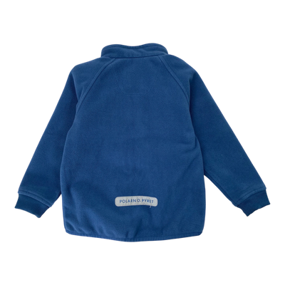 Polarn O. Pyret Fleece Jacke, Blue | 92 cm
