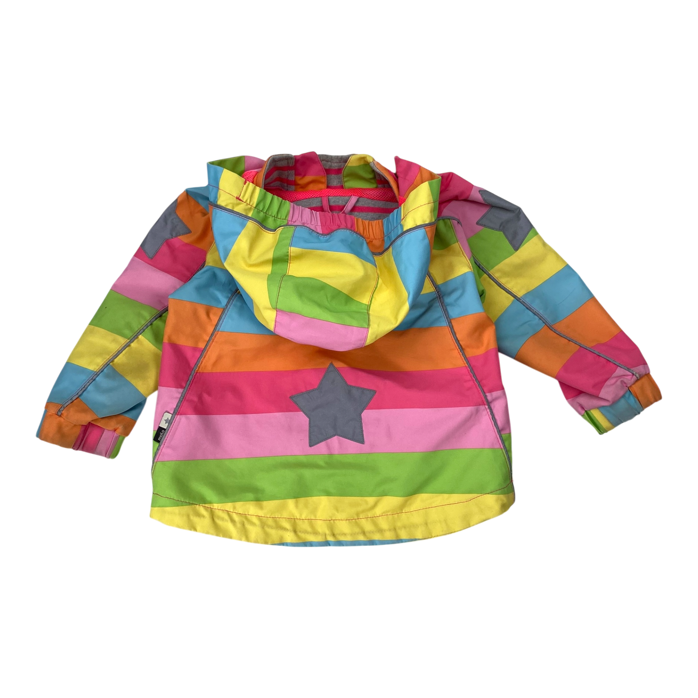 Molo hopla spring jacket, stripes | 86cm