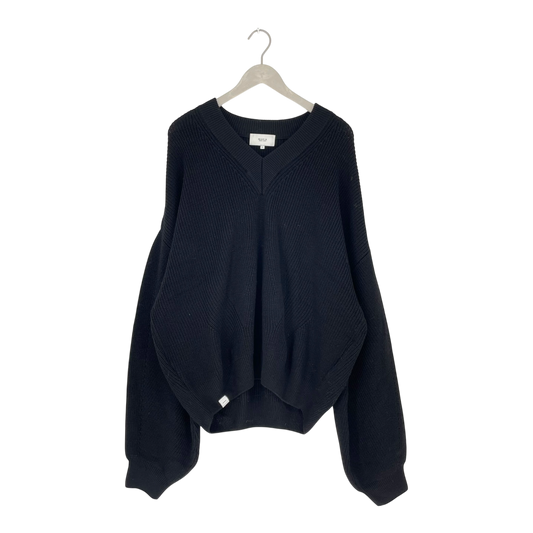 Makia merino sweater, black | woman XL