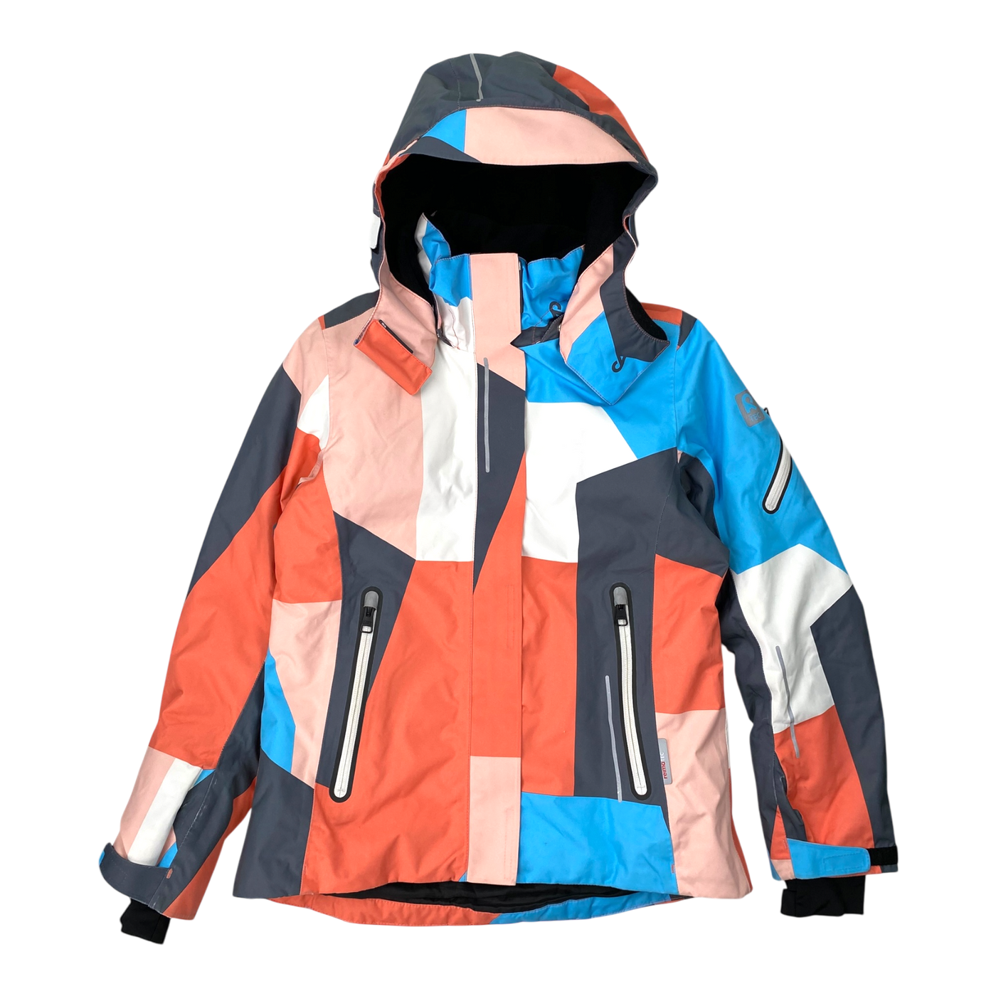 Reieima Frost Winterjacke, Blau/Orange | 152 cm