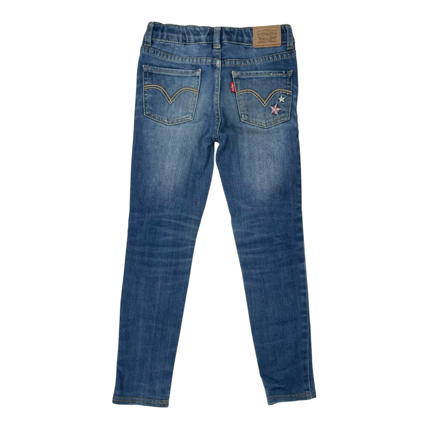 Levi's 710 super skinny jeans, star embroidery | 116/122cm