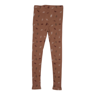 Kaiko rib leggings, leaf | 122/128cm