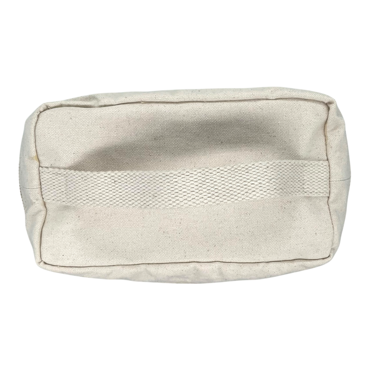 Holzrichter canvas toiletry bag, cream