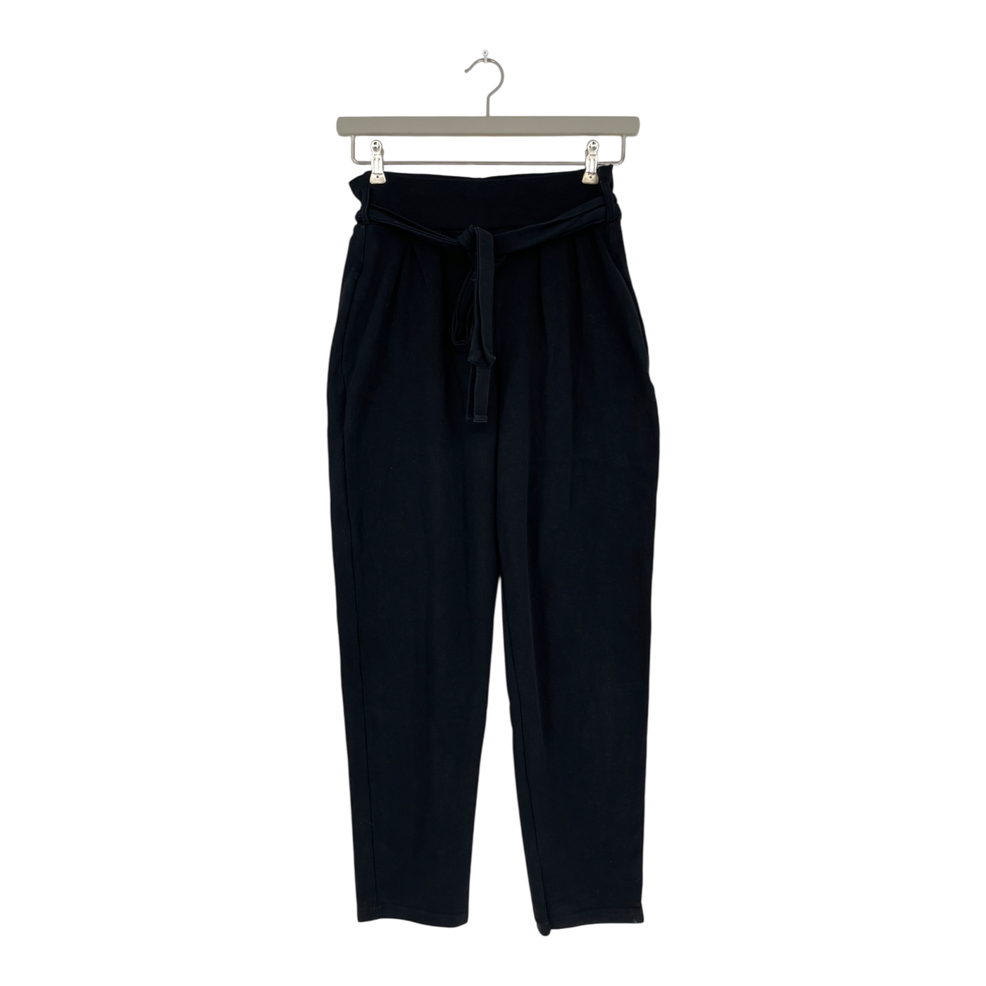 Riva Clothing mukava belted sweatpants, black | woman M