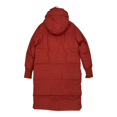 Embassy of Bricks and Logs ry puffer jacket, brick red | unisex S