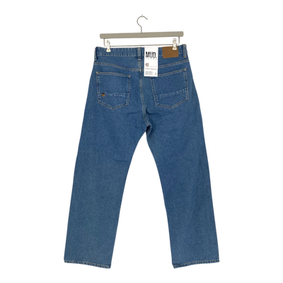 Mud Jeans alex loose jeans, light denim blue | man 33/32
