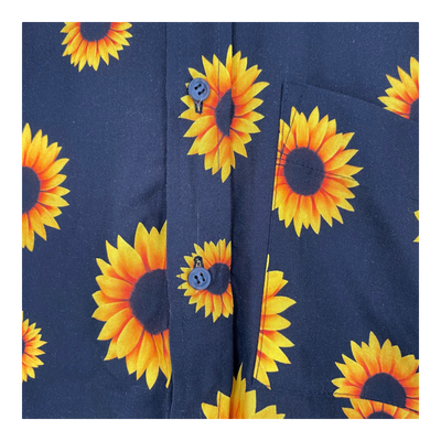 Makia woven shirt, sunflowers | man M