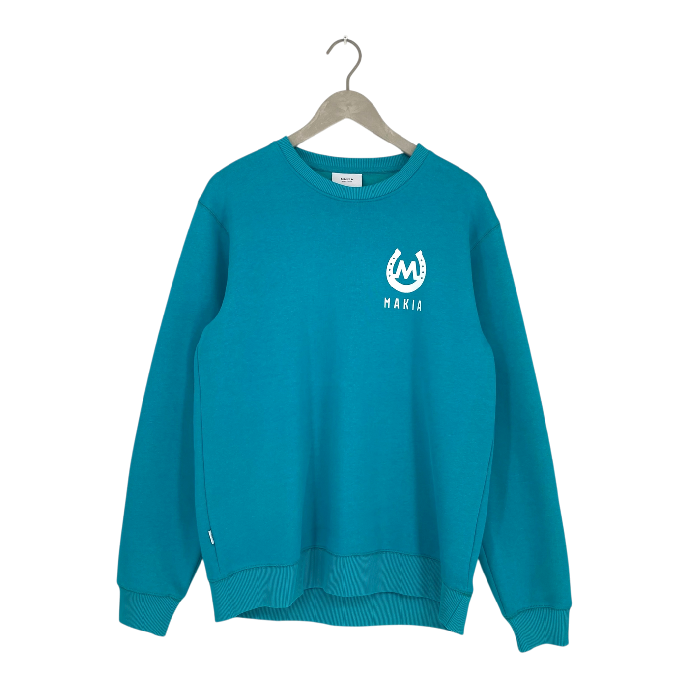 Makia wish sweatshirt, viridian | unisex M