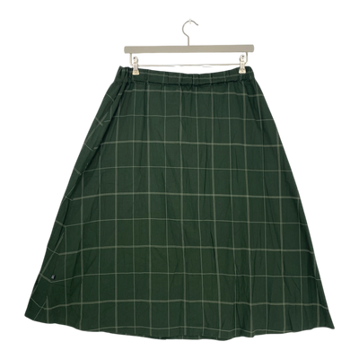 Kaiko button skirt, green | woman L