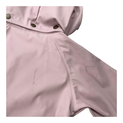 Mini A Ture matwai rain jacket, old rose | 104cm