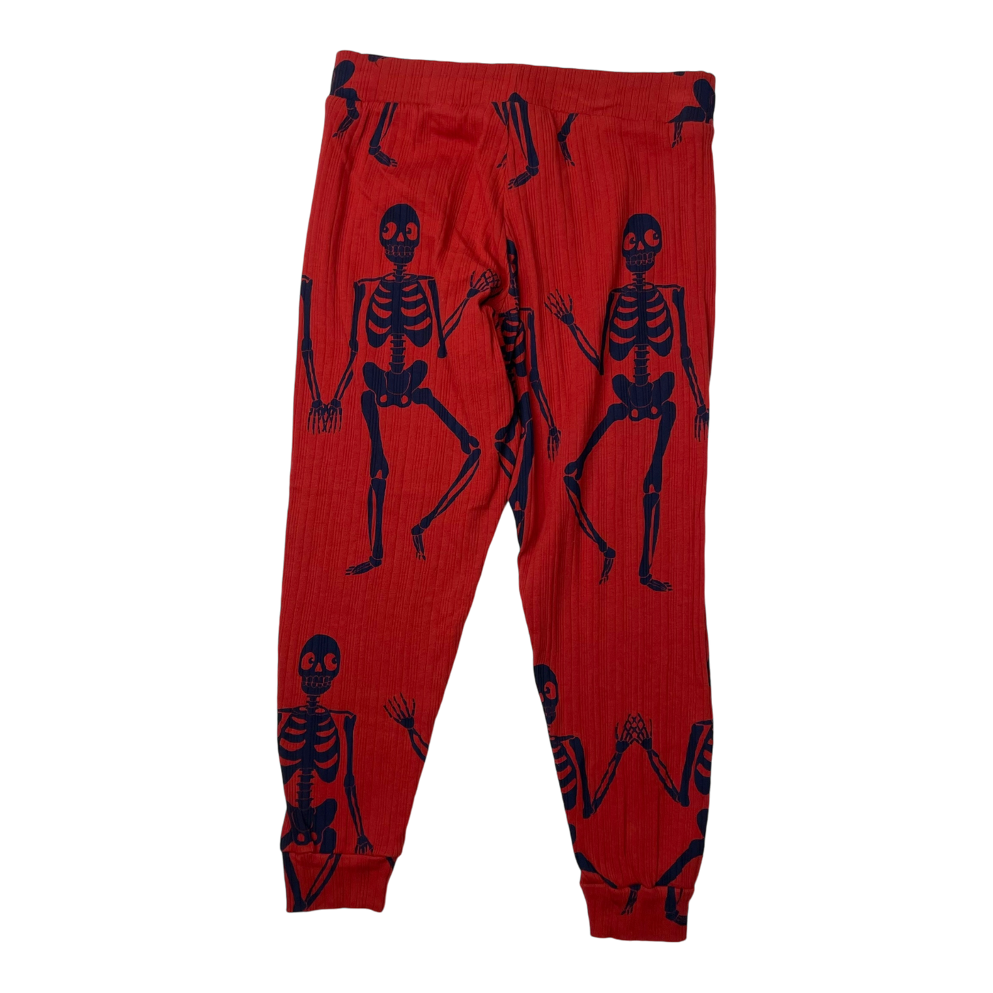 Mini Rodini rib pants, skeleton | 104/110cm