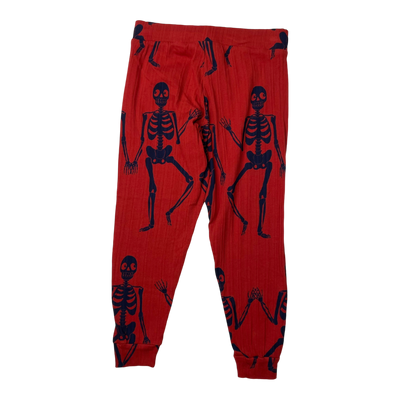 Mini Rodini rib pants, skeleton | 104/110cm