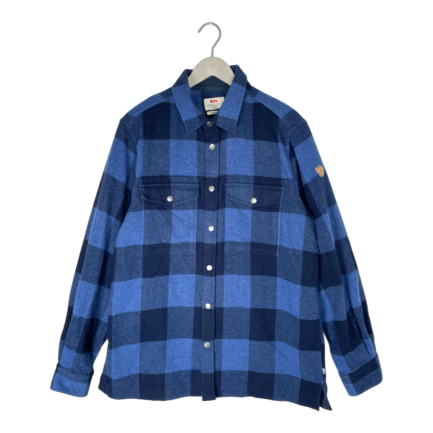 Fjällräven canada flanell shirt, blue | man XL