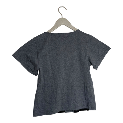 R/H mickey t-shirt, dark grey | woman M