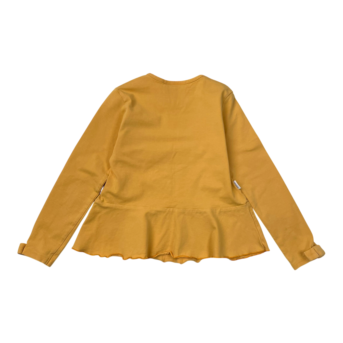 Gugguu frill shirt, amber | 110cm