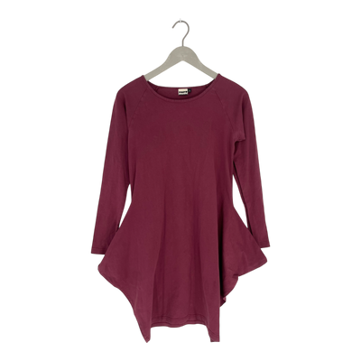 Papu kanto dress, burgundy | woman S