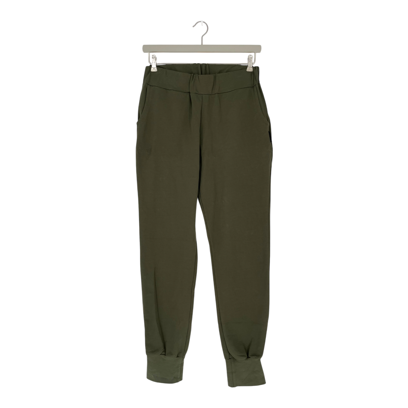 Ommellinen laskos pants, green | woman L