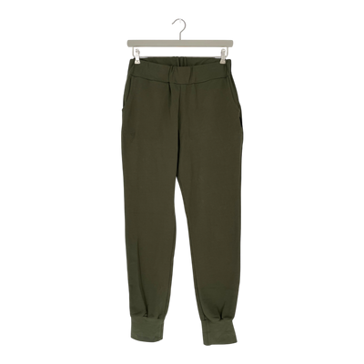 Ommellinen laskos pants, green | woman L