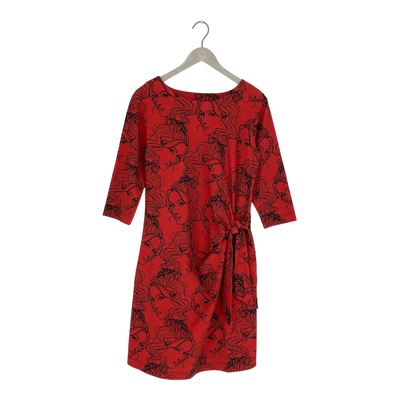 Ommellinen knot 3/4 sleeve tunic, faces | woman L