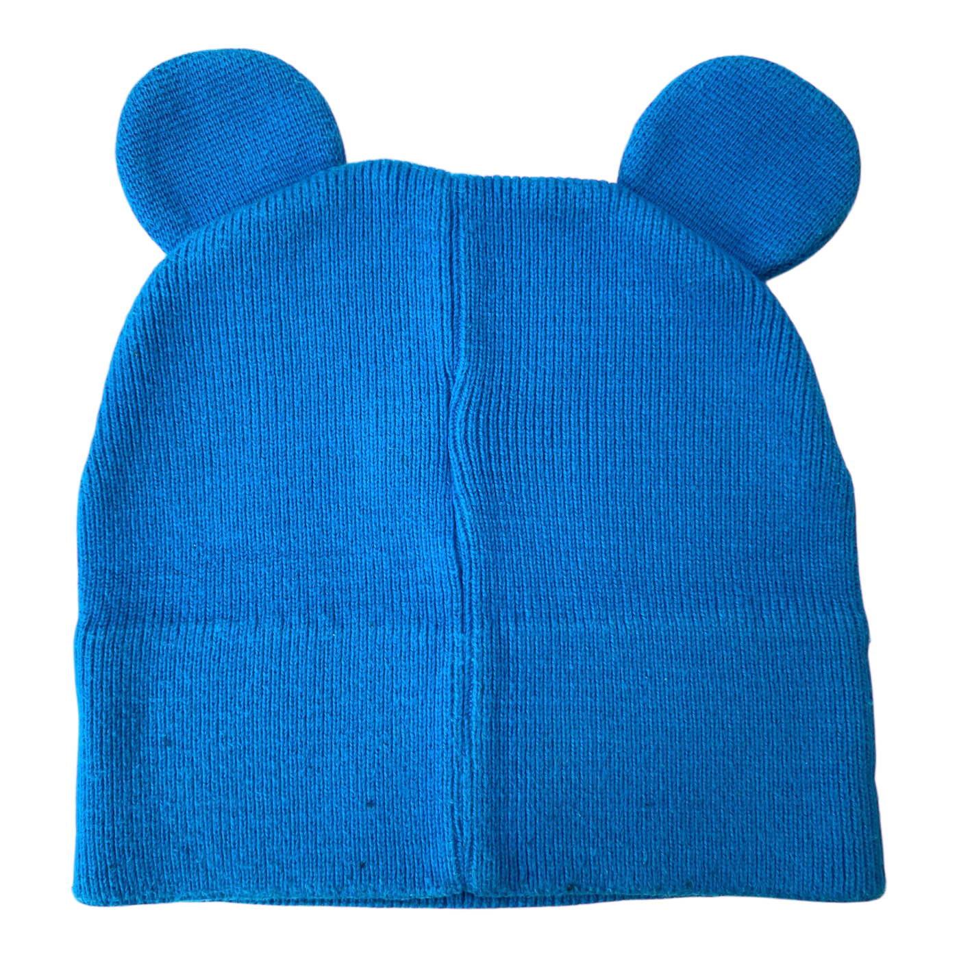Gugguu cotton knitted beanie with ears, blue | 51/52cm