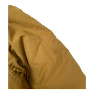 Mini A Ture matadyanko fleece lined winter jacket, mustard | 104cm