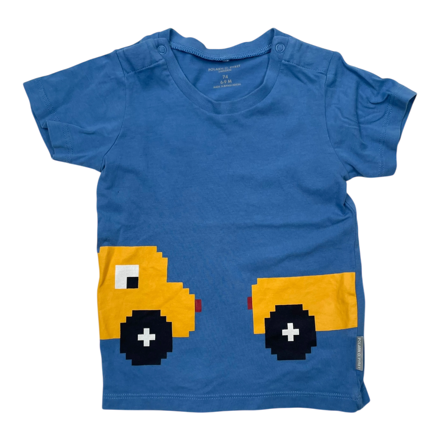Polarn O. Pyret t-shirt, blue | 74cm