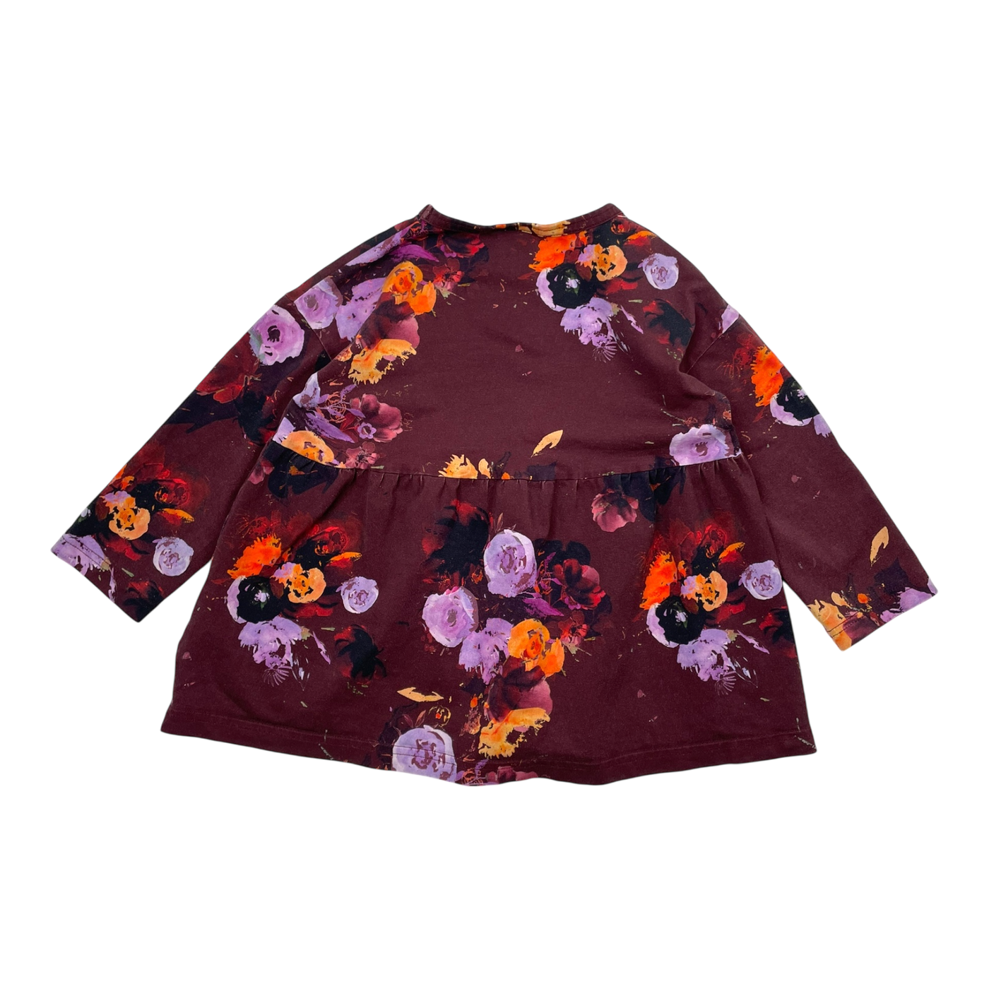 Kaiko tunic shirt, ruby rose | 98/104cm