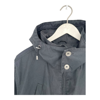 Makia fishtail parka jacket, black | man M