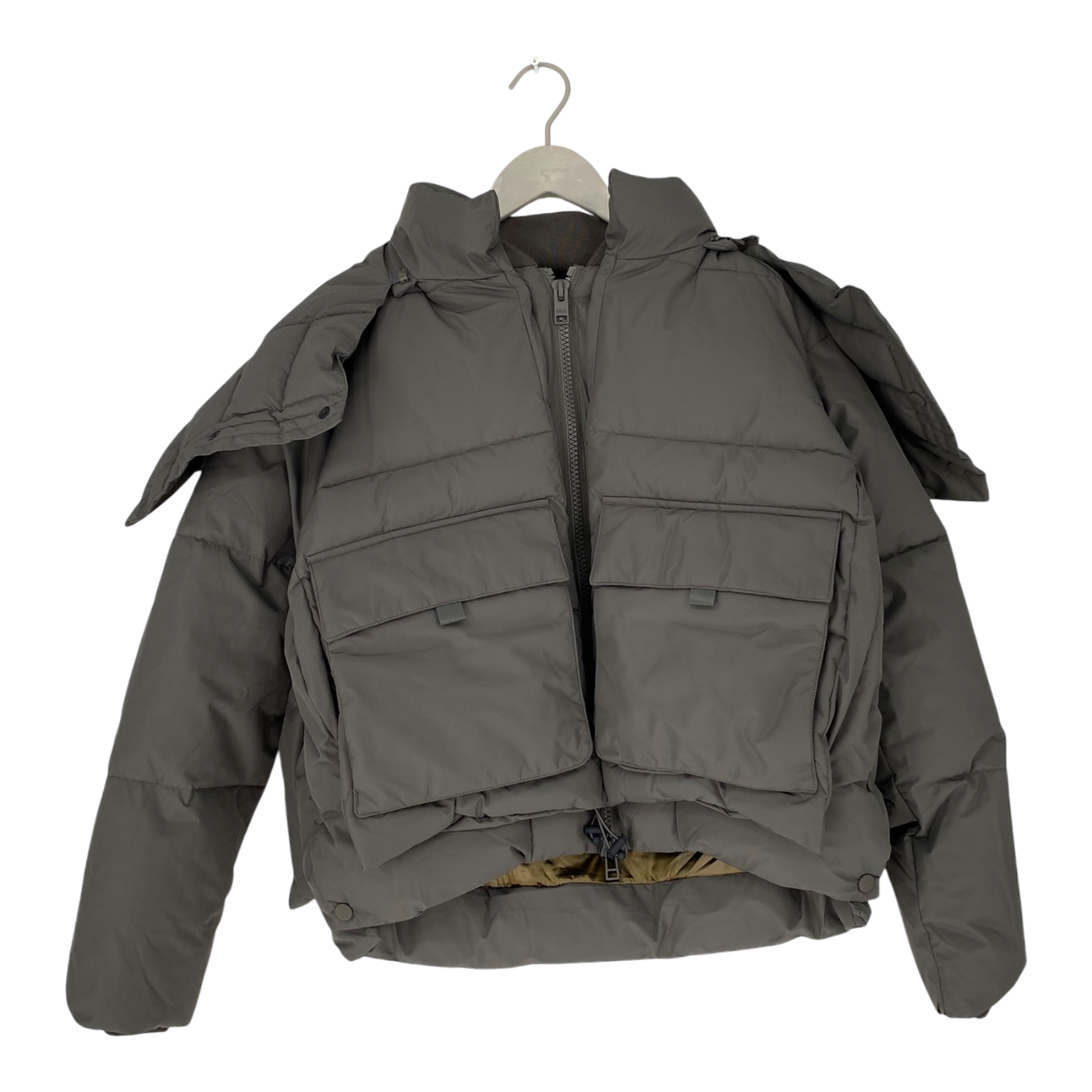 Embassy of Bricks and Logs harlem puffer jacket, dark grey | woman S