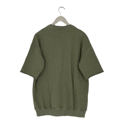 Esmé Studios t shirt, moss green | man L