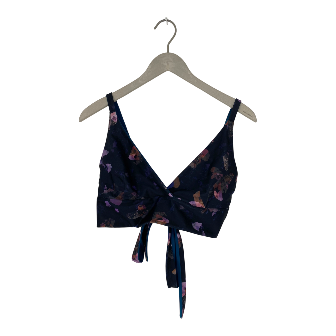 Morico shine bikini top, dark matters | woman XXL