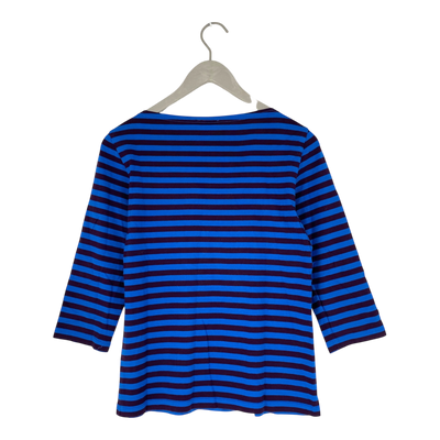 Marimekko stripe shirt, blue | woman M