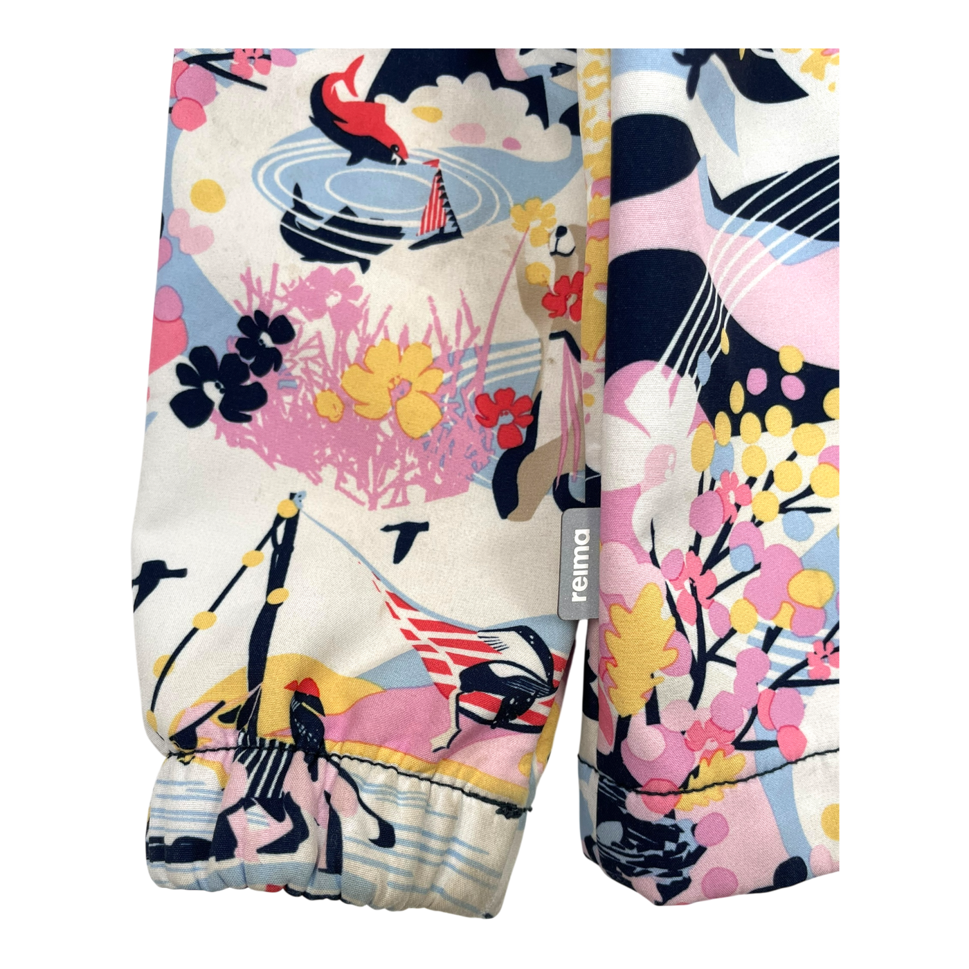 Reima vantti softshell jacket, animals | 110cm