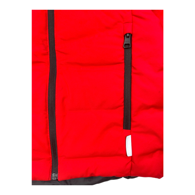 Reima vaattunki down winter jacket, red | 116cm