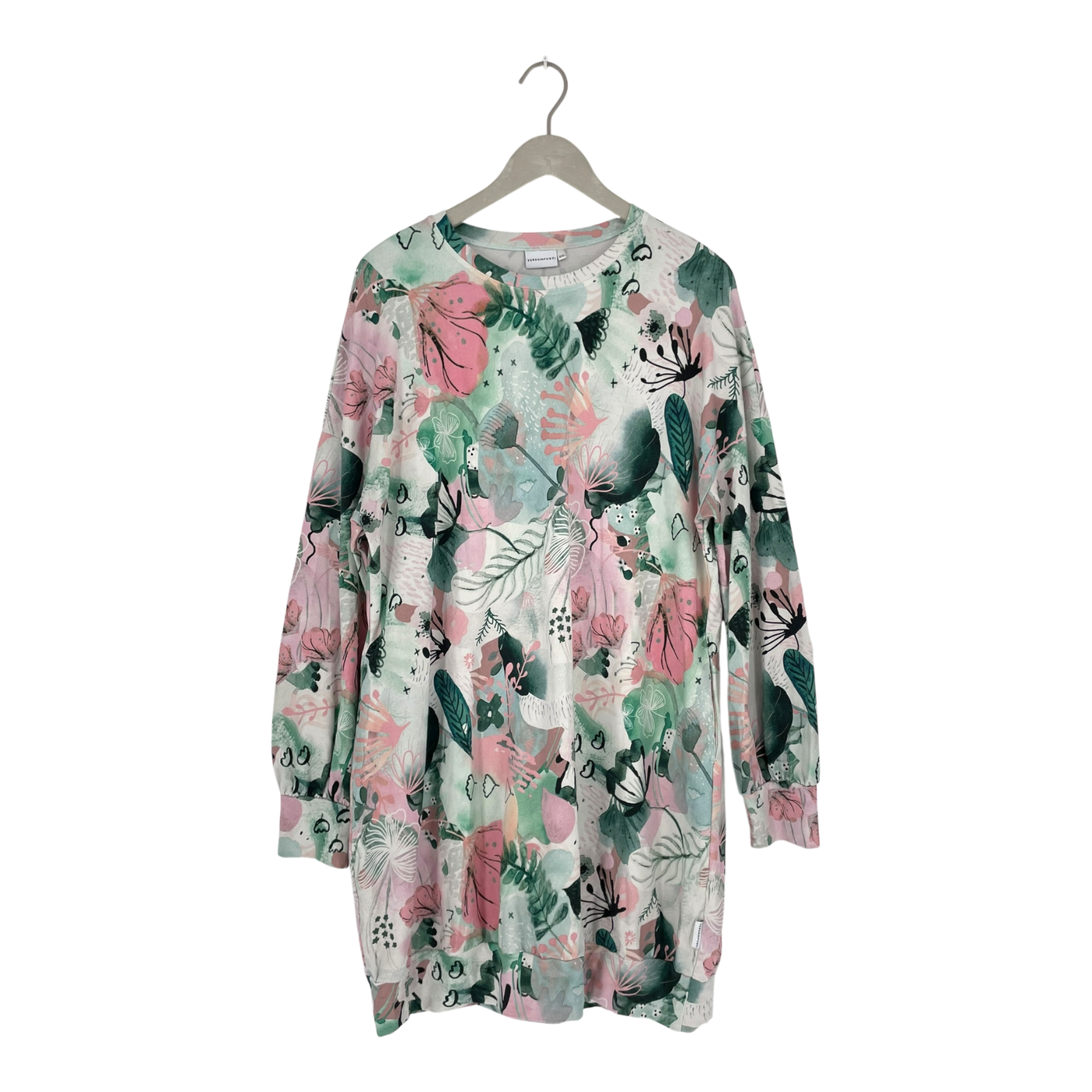 Versonpuoti sweat dress, flowers | woman XXL
