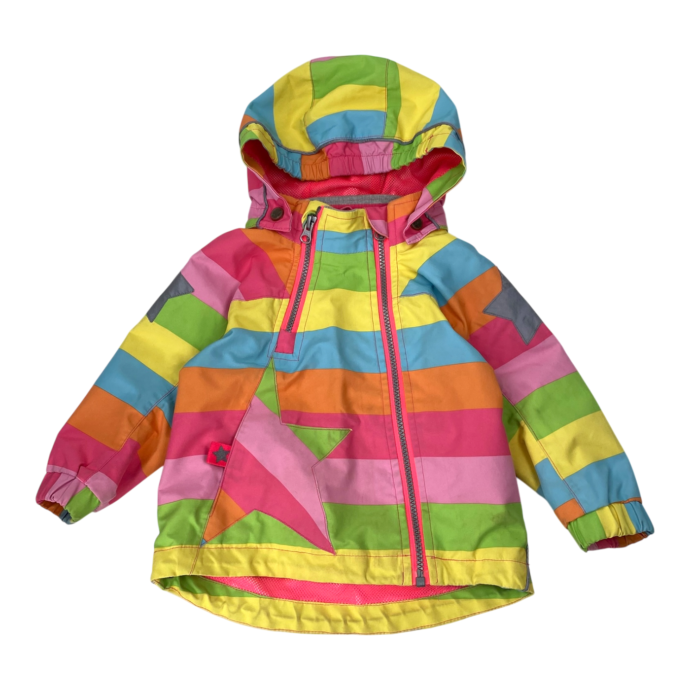 Molo hopla spring jacket, stripes | 86cm